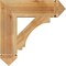Ekena Millwork Imperial Arts & Crafts Rough Sawn Bracket, Western Red Cedar, 6"W x 24"D x 24"H BKT06X24X24IMP03RWR - alternate 2